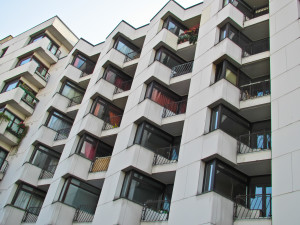 Apartment complex and multifamily construction